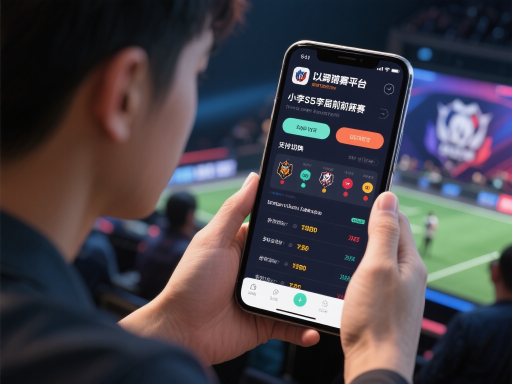 以某知名竞猜平台为例，小李在S15季前赛期间下载了